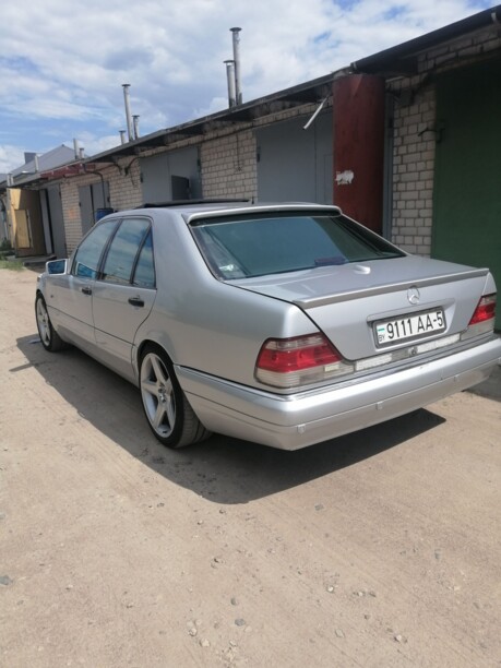 Mercedes-Benz S-Класс W140, C140 · Рестайлинг, 1998 г.