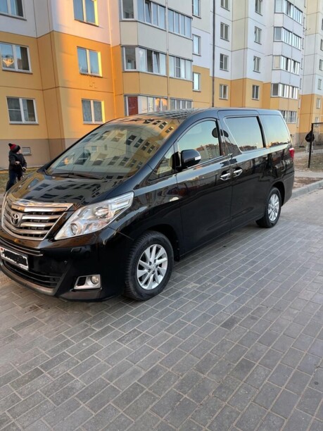 Toyota Alphard II · Рестайлинг, 2012 г.