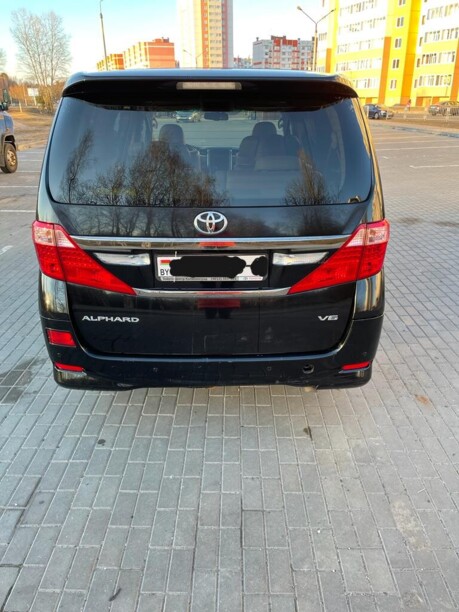 Toyota Alphard II · Рестайлинг, 2012 г.