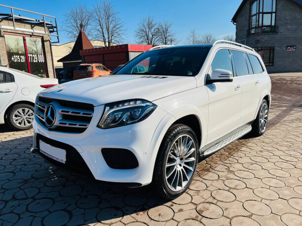 Mercedes-Benz GLS X166, 7 мест, 2016 г.