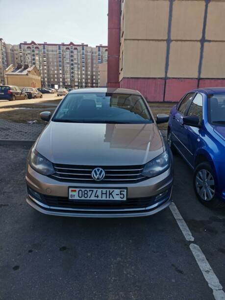 Volkswagen Polo Sedan I · Рестайлинг, 2015 г.