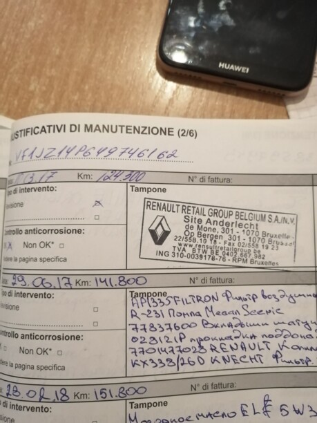 Renault Grand Scenic III · 2-й рестайлинг, 7 мест, 2013 г.