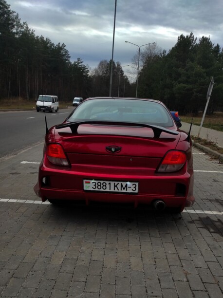 Hyundai Tiburon RD · Рестайлинг, 2000 г.