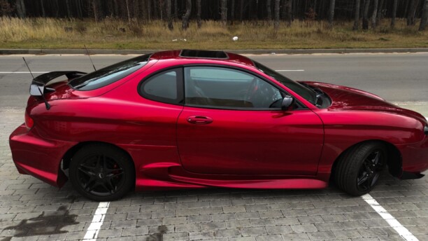 Hyundai Tiburon RD · Рестайлинг, 2000 г.