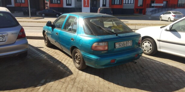 Kia Sephia I · Рестайлинг, 1997 г.