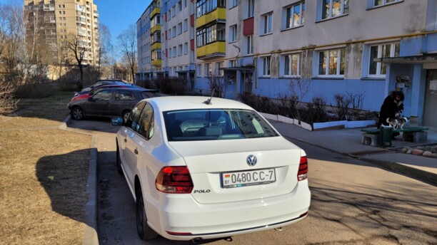 Volkswagen Polo Sedan I · Рестайлинг, 2019 г.