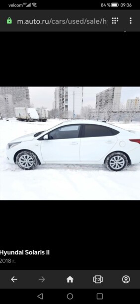 Hyundai Solaris II, 2018 г.