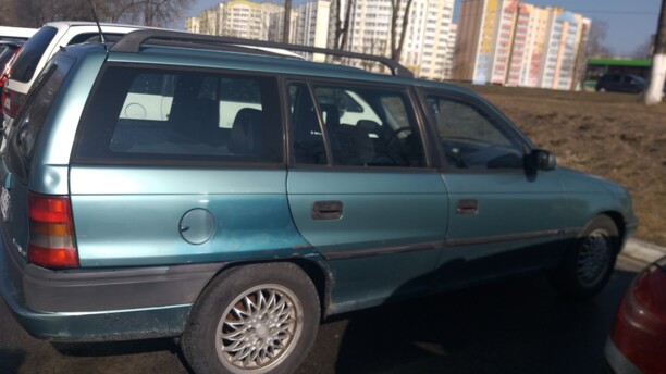Opel Astra F · Рестайлинг, 1996 г.