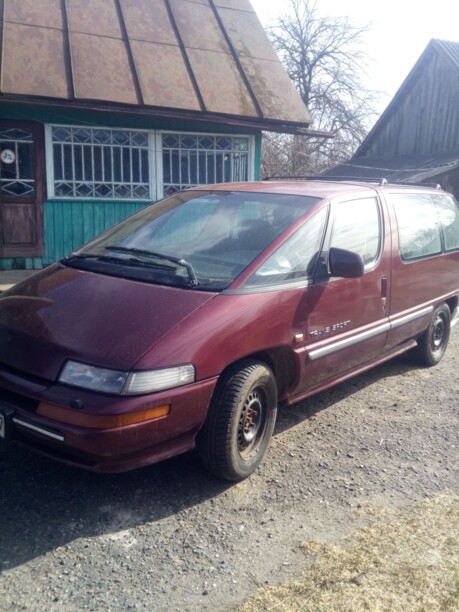 Pontiac Trans Sport I, 7 мест, 1993 г.