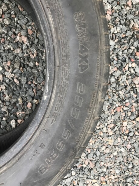 Легковые шины GoodYear 255/55 R18 4 шт.