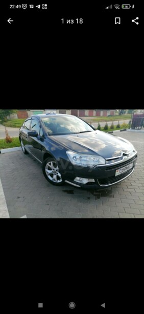 Citroen C5 II, 2010 г.