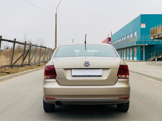 Volkswagen Polo Sedan I · Рестайлинг, 2016 г.