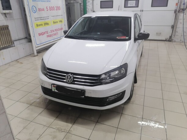 Volkswagen Polo Sedan I · Рестайлинг, 2018 г.