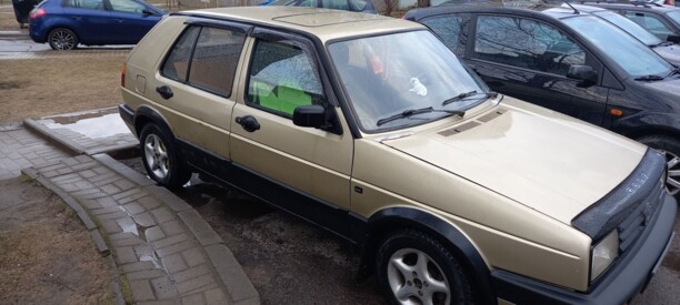 Volkswagen Golf II, 1986 г.