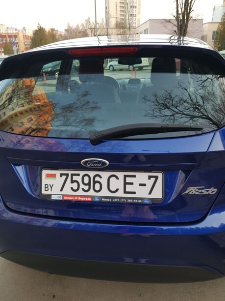 Ford Fiesta VI · Рестайлинг, 2016 г.