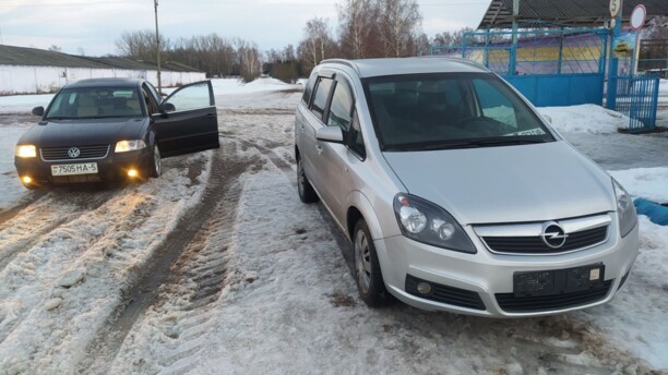 Opel Zafira B, 7 мест, 2006 г.