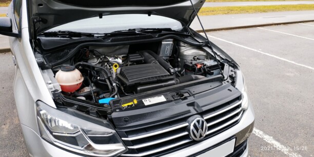 Volkswagen Polo Sedan I · Рестайлинг, 2019 г.
