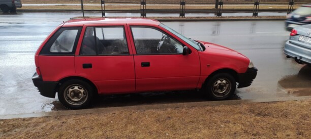 Suzuki Swift II · Рестайлинг, 1996 г.