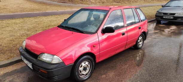 Suzuki Swift II · Рестайлинг, 1996 г.