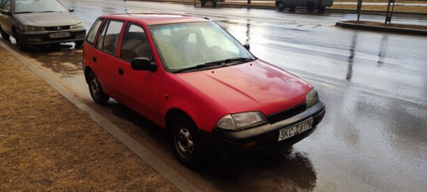 Suzuki Swift II · Рестайлинг, 1996 г.