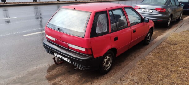 Suzuki Swift II · Рестайлинг, 1996 г.