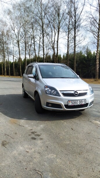 Opel Zafira B, 7 мест, 2006 г.