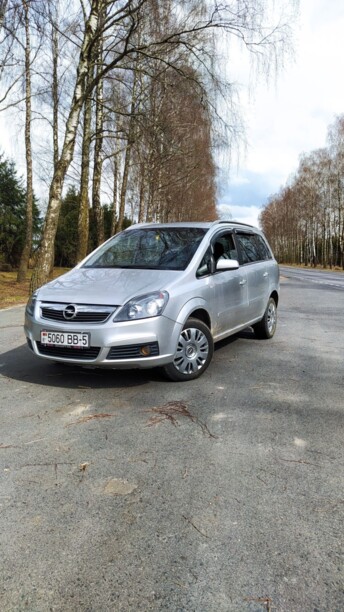 Opel Zafira B, 7 мест, 2006 г.