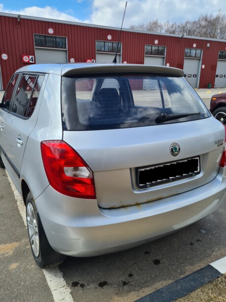 Skoda Fabia 5J · Рестайлинг, 2010 г.