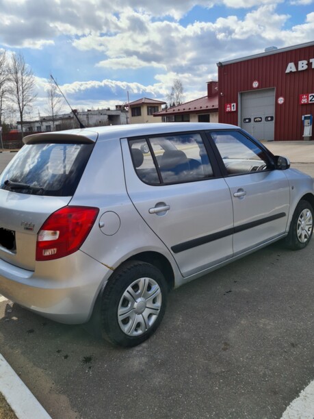Skoda Fabia 5J · Рестайлинг, 2010 г.