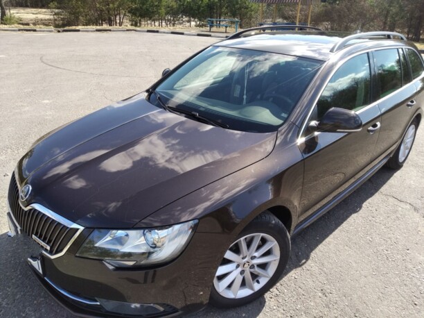 Skoda Superb II · Рестайлинг, 2014 г.