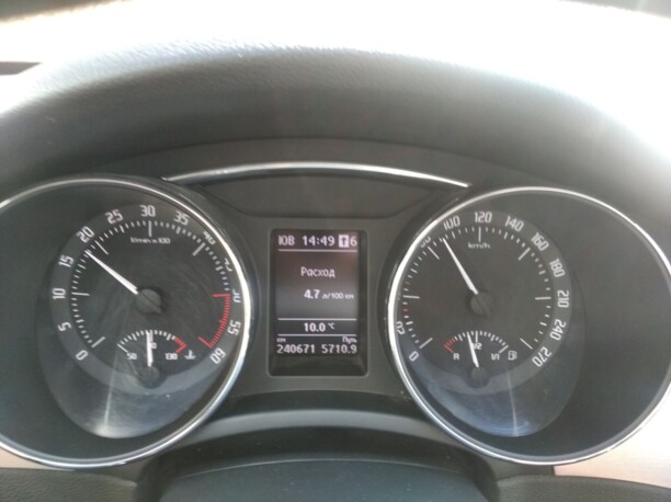 Skoda Superb II · Рестайлинг, 2014 г.