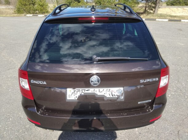 Skoda Superb II · Рестайлинг, 2014 г.