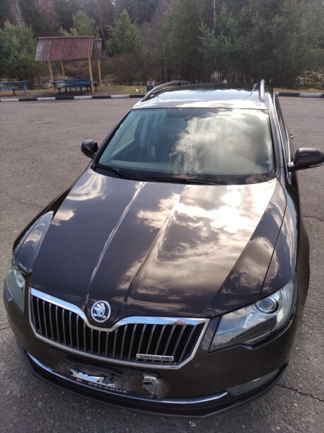 Skoda Superb II · Рестайлинг, 2014 г.