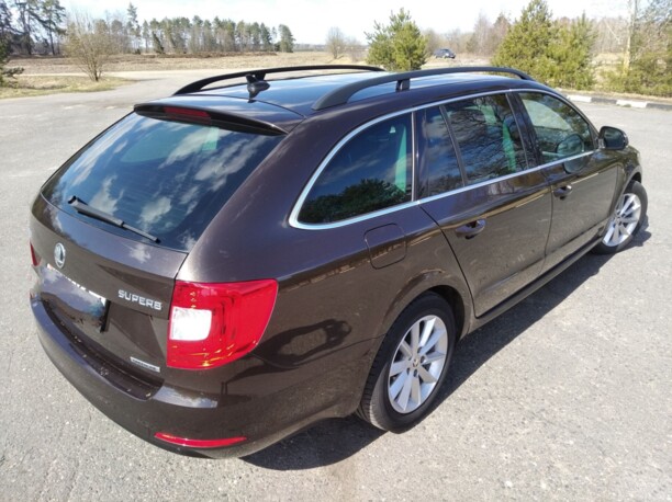 Skoda Superb II · Рестайлинг, 2014 г.