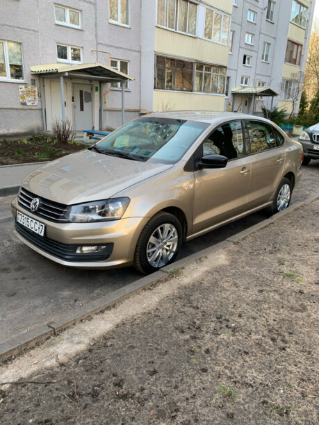 Volkswagen Polo Sedan I · Рестайлинг, 2018 г.