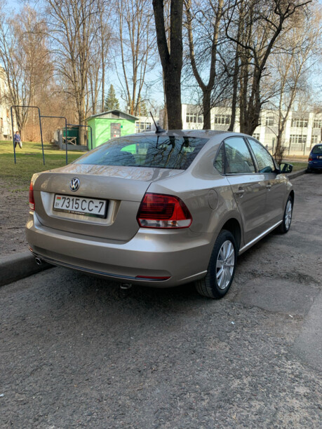 Volkswagen Polo Sedan I · Рестайлинг, 2018 г.