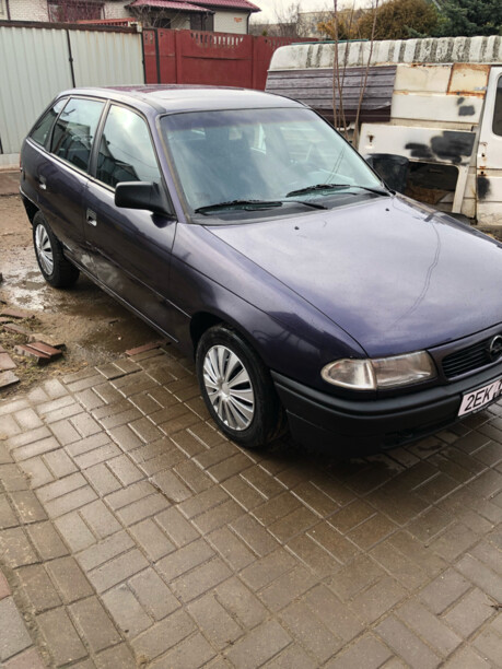 Opel Astra F · Рестайлинг, 1996 г.