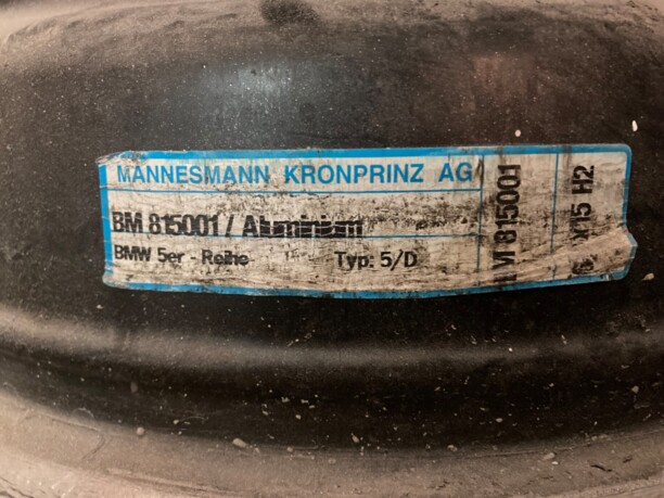 kronprinz AG BM 815001 6.5x15 5x120 4 шт.