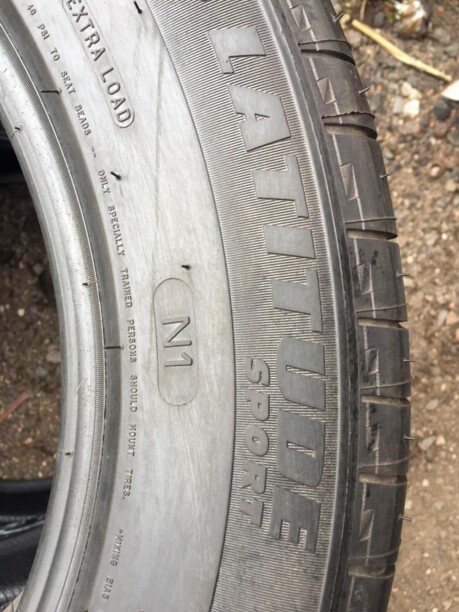 Легковые шины Michelin latitude sport 255/55 R18 4 шт.
