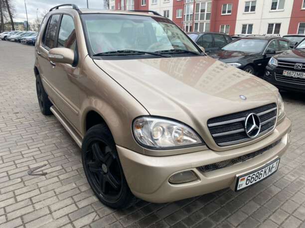 Mercedes-Benz M-Класс W163 · Рестайлинг, 2001 г.
