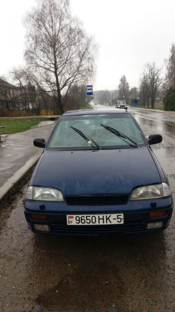 Suzuki Swift II · Рестайлинг, 1996 г.