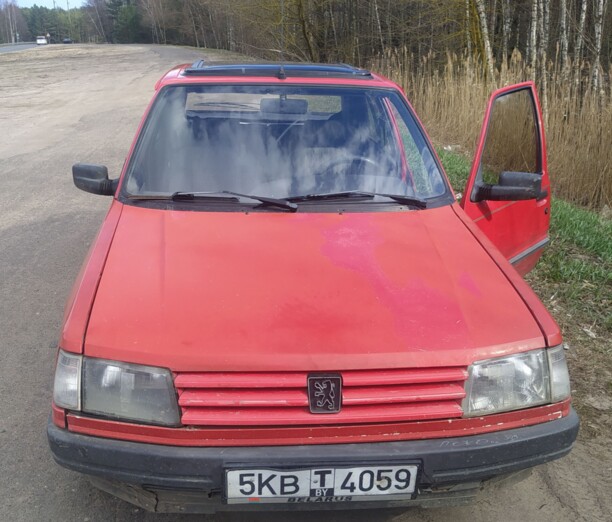 Peugeot 309 I · Рестайлинг, 1992 г.