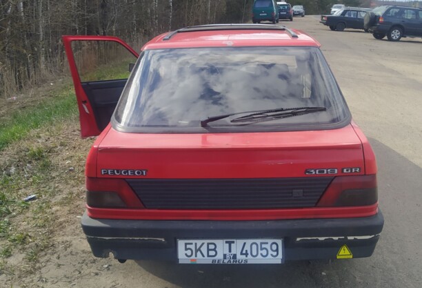 Peugeot 309 I · Рестайлинг, 1992 г.