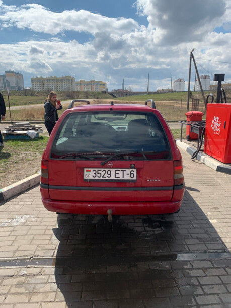 Opel Astra F · Рестайлинг, 1996 г.