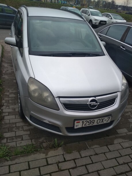 Opel Zafira B, 7 мест, 2006 г.