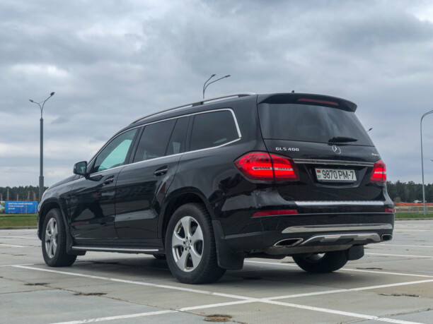 Mercedes-Benz GLS X166, 7 мест, 2017 г.