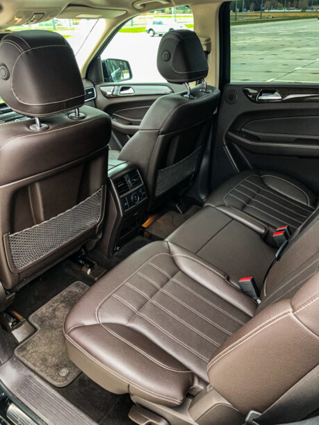Mercedes-Benz GLS X166, 7 мест, 2017 г.