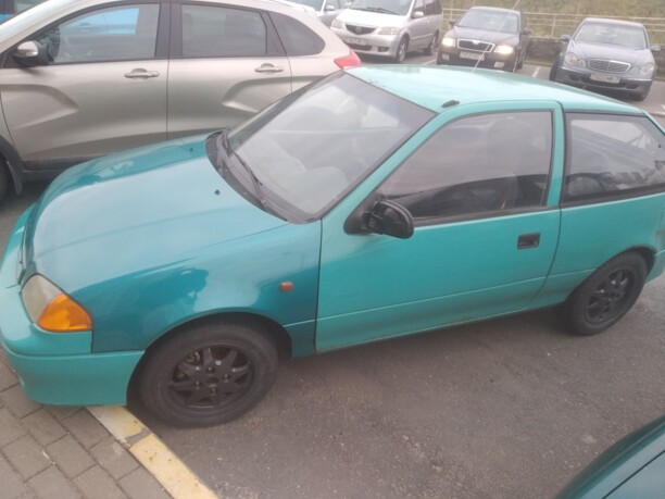 Suzuki Swift II · Рестайлинг, 1998 г.