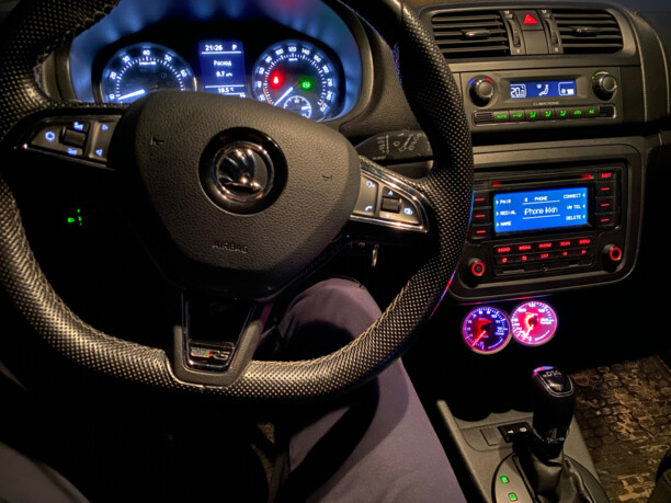 Skoda Fabia 5J · Рестайлинг, 2012 г.