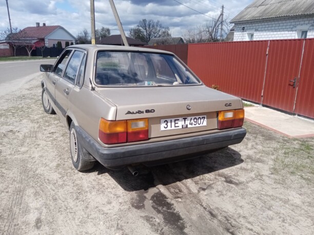 Audi 80 B2 · Рестайлинг, 1984 г.